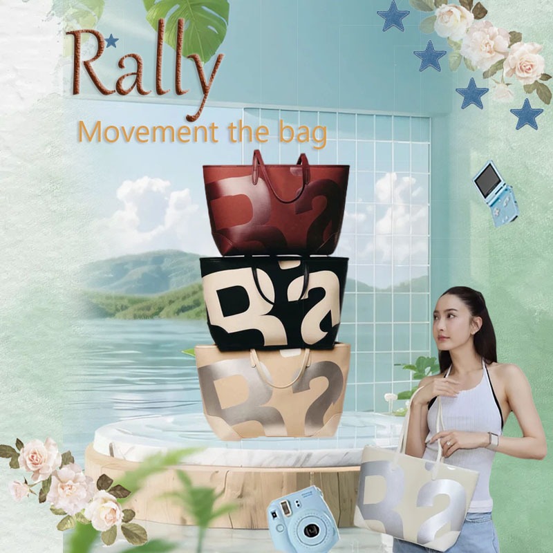 100% authentic Rally The City Tote in Mission 02 now available in 3 shades รุ่นใหม่ล่าสุด