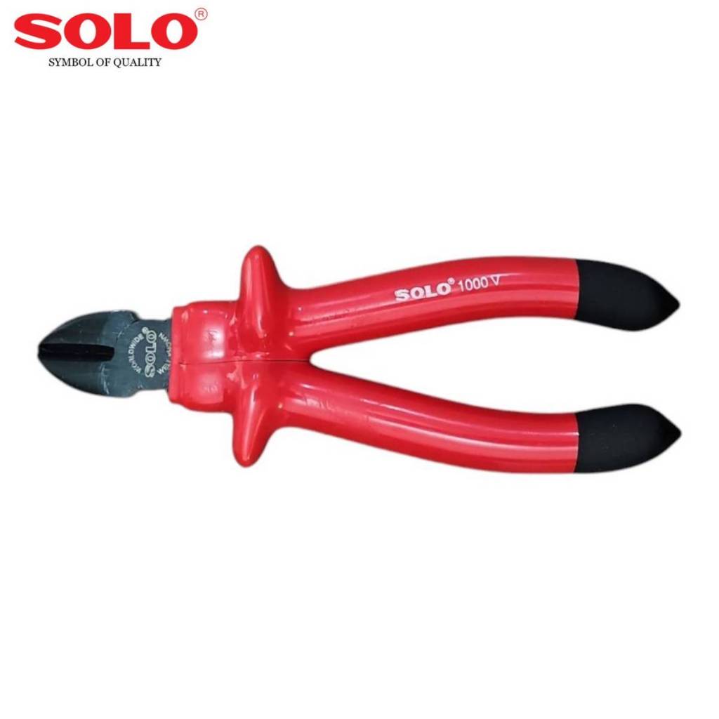 Solo No.9307-7" คีมหุ้มฉนวนกันไฟฟ้าปากเฉียงโซโล