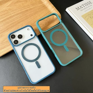เคสชาร์จได้ ขอบสี สำหรับ ไอโฟน รุ่น iphone17 iphone17air iphone17pro iphone17promax เคสกล่องขาว ส่งจากไทย สำหรับ iphone