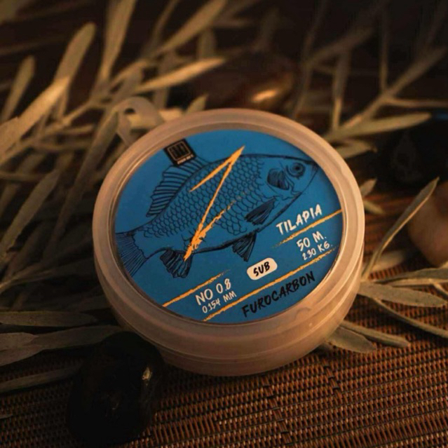 สายหน้าฟลูโรคาร์บอน 100% สำหรับตกปลานิล