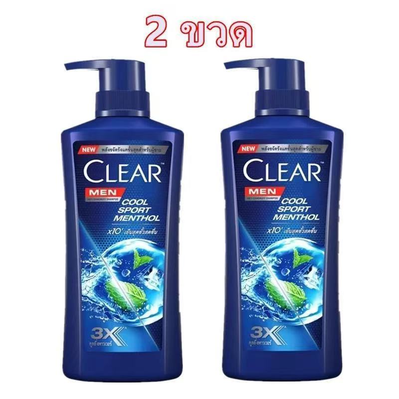 แชมพูขจัดรังแค CLEAR ขนาด 370-390 มล. ขวดปั๊ม แชมพูขจัดรังแค CLEAR