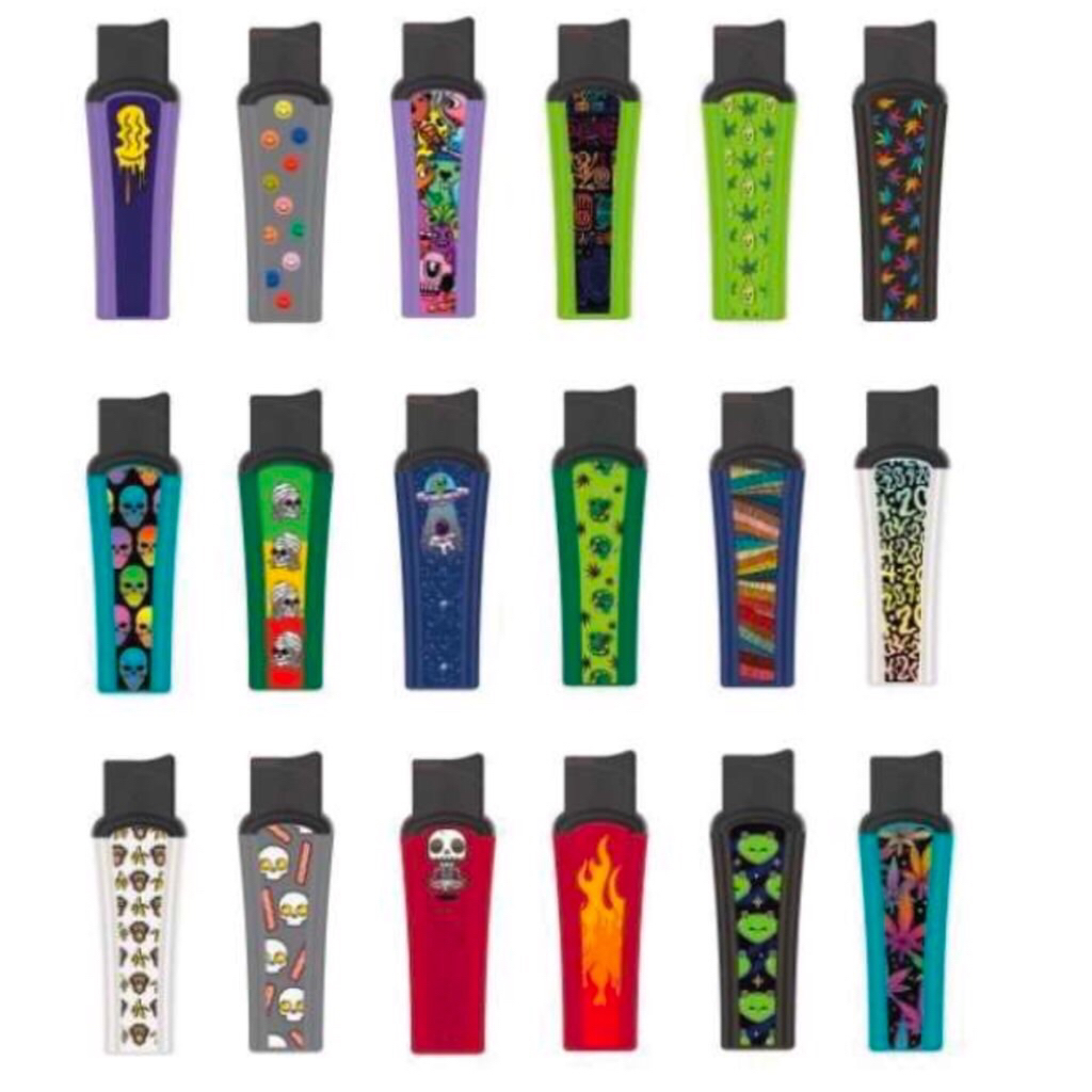 Zengaz ยกกล่อง ไฟแช็ค48ตัว ไฟฟู่ แบบเติมแก๊ส คละลาย