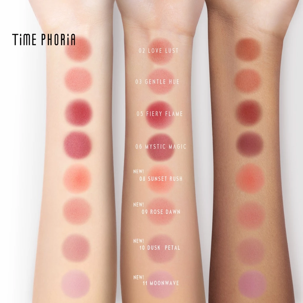 Time Phoria Pandora Cheek Liquid Blush บลัชลิควิด เนื้อบาง เกลี่ยง่าย thumbnail 10