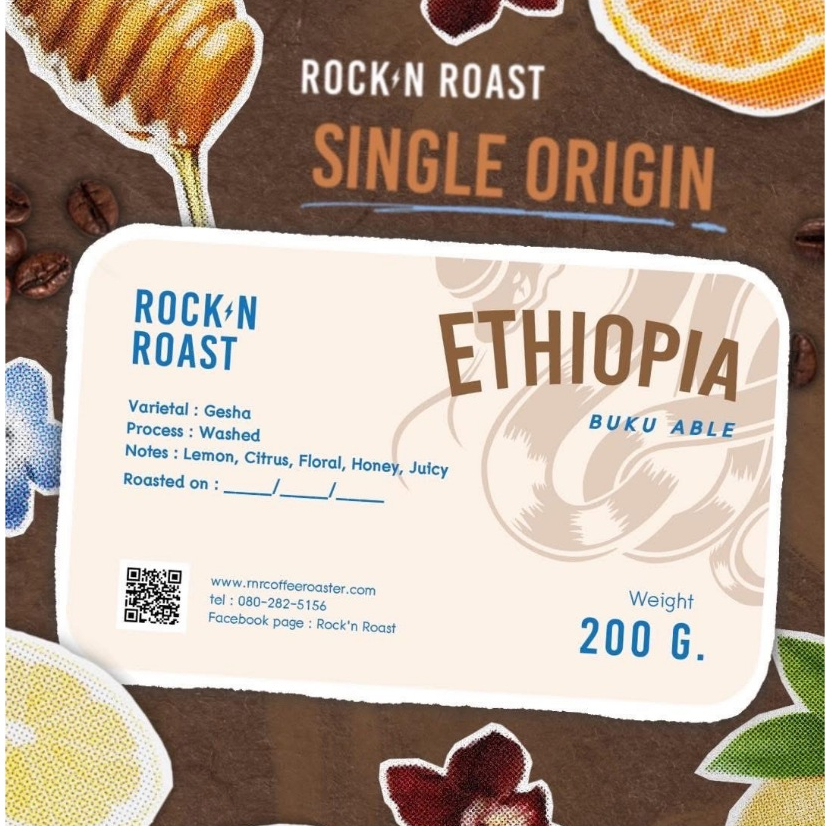 Ethiopia,Guji,Buku able G1 gesha washed