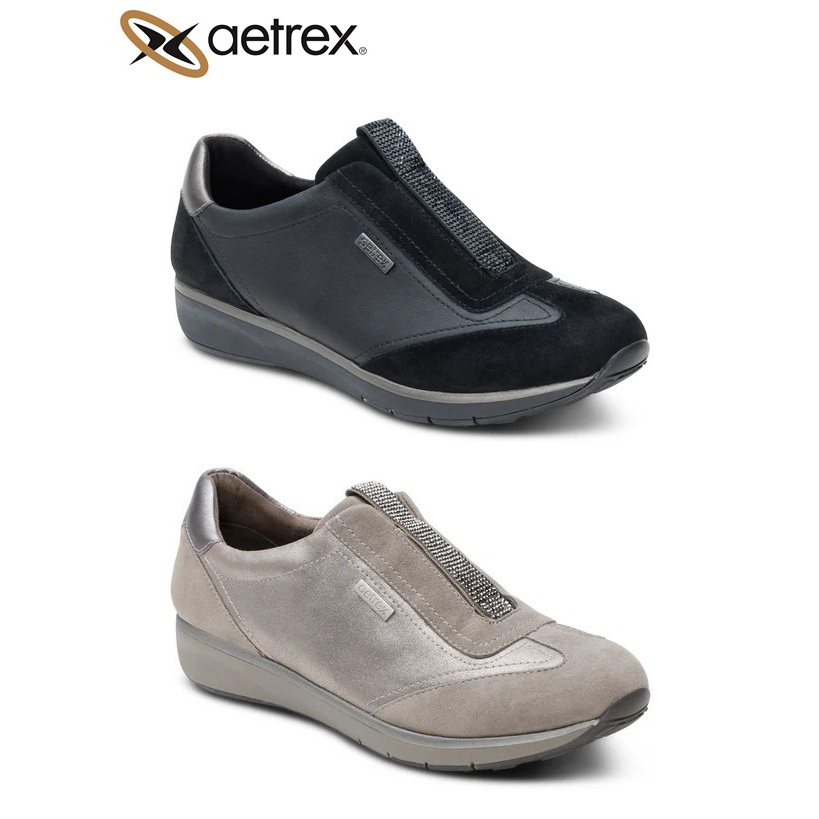 Aetrex รองเท้าเพื่อสุขภาพ ผ้าใบหญิง รุ๋น Megan CT400-406