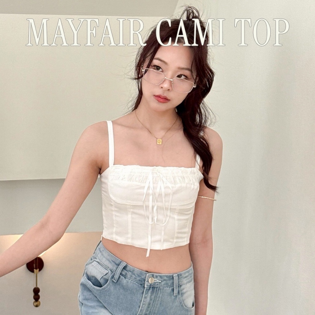 Choosedresss Mayfair Cami Top เสื้อสายเดี่ยว A4666