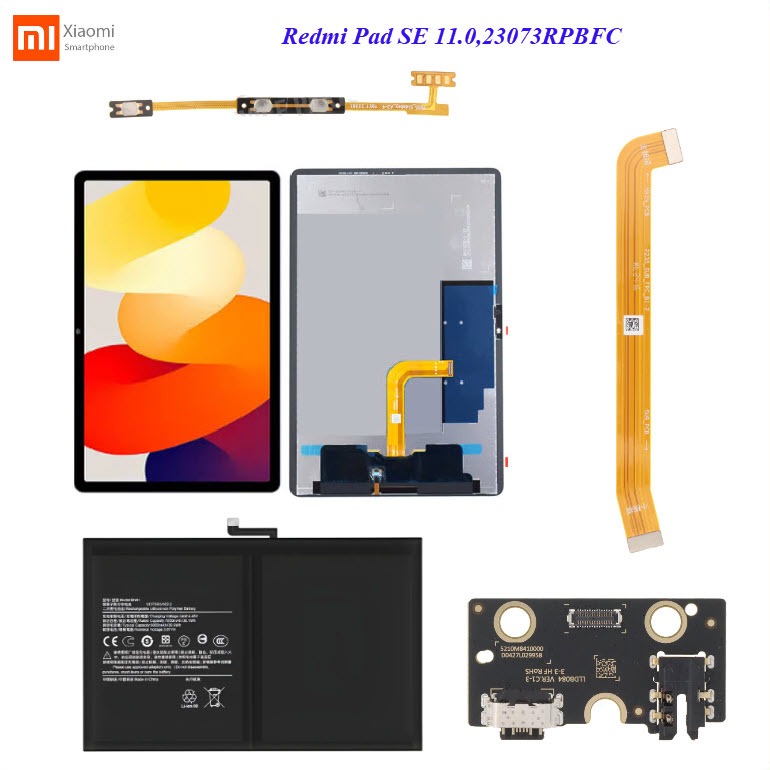 อะไหล่ Xiaomi Redmi Pad SE 11.0,23073RPBFC/สายแพร