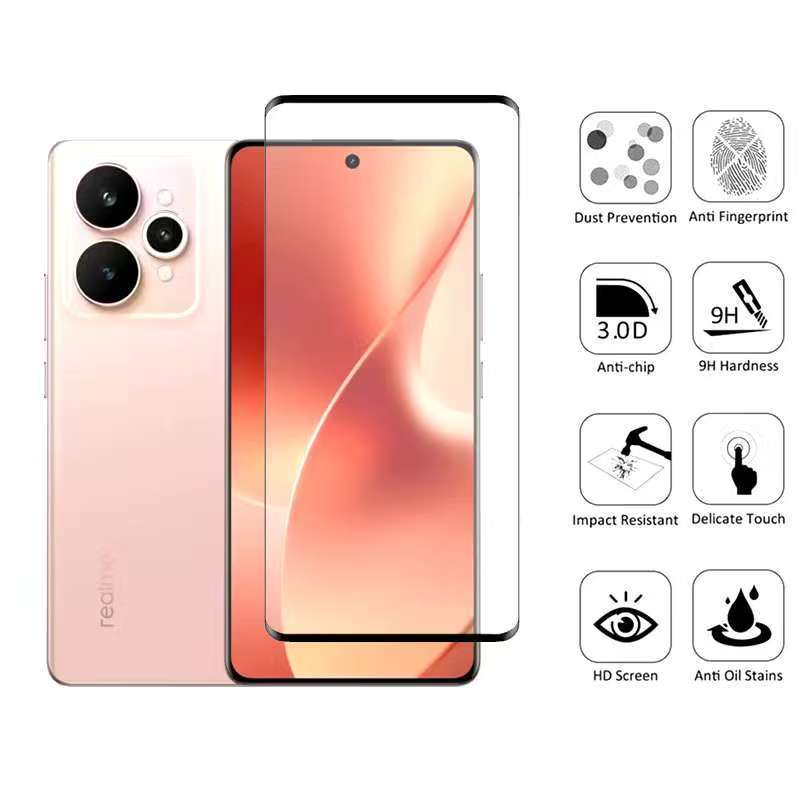 Realme 15 Pro 5G/Realme 15 5G(ส่งในไทย)ฟิล์มกระจกเต็มจอrealme 15 5G/realme 15 Pro 5Gตรงรุ่น