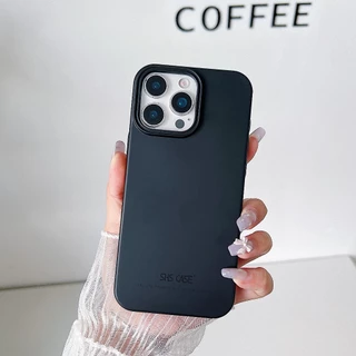 SHS เคส กันกระแทก ไม่เหลือง ไม่เลอะรอยนิ้วมือง่าย สีทึบ สำหรับไอโฟน 17 Pro Max/17/Air/16/15/14/13/12/iP case