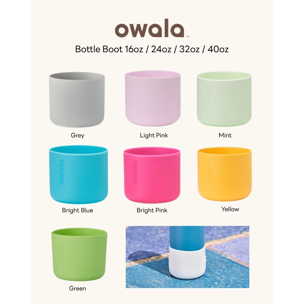 Owala Silicone Water Bottle Boot จากอเมริกา