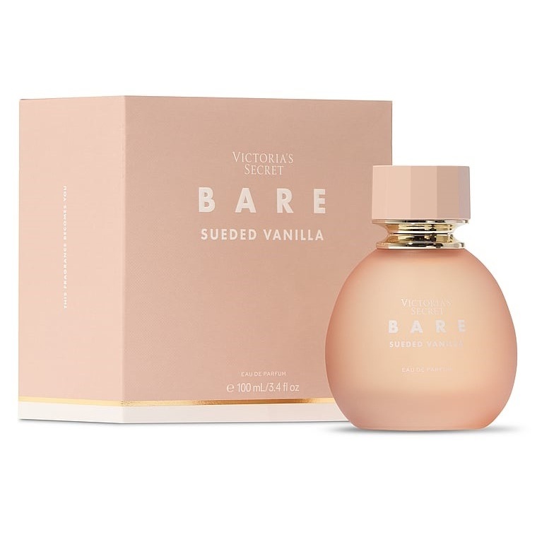 Victoria's Secret กลิ่น Bare Suede Vanilla กลิ่นออกใหม่แนว Vanilla Woodyหอมหวานวนิลานัวร์ผสมWoody+Leather แนวUnisex