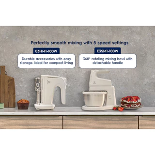 Electrolux เครื่องผสมอาหารแบบมีฐานตั้ง UltimateTaste 300 รุ่น E3SM1-100W
