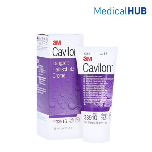 3M Cavilon Durable Barrier Cream คาวิลอน ครีมชนิดเข้มข้น ทาแผลกดทับ ขนาด 28 กรัม 12729
