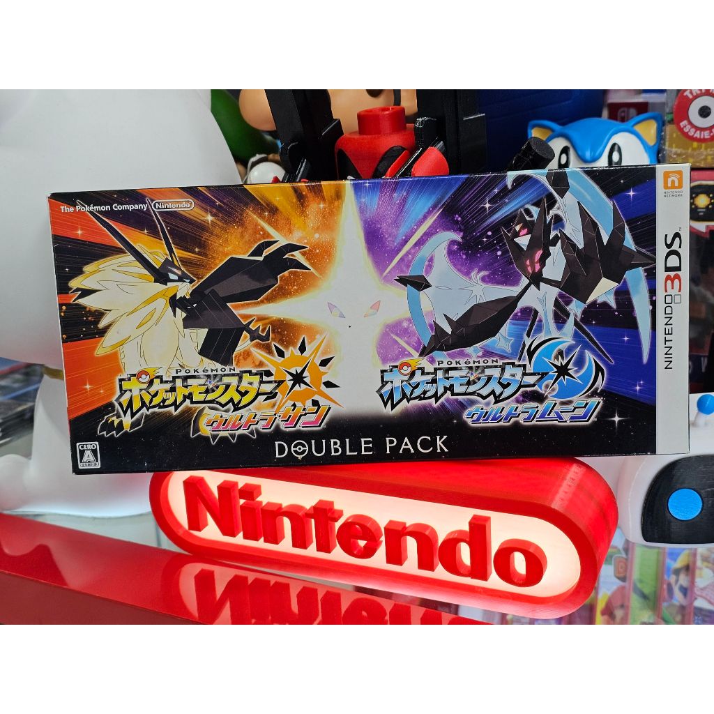 [พร้อมส่ง สต๊อกไทย มือสองสภาพนางฟ้า มีหน้าร้าน]Nintendo: ตลับแท้ 3DS JPN Pokemon Ultra Sun & Moon Yo