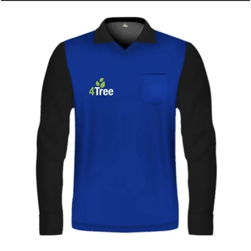 4tree เสื้อแขนยาวโฟร์ทรี  เสื้อทำงานแขนยาว คอปก เสื้อคนงาน เสื้อทำสวน​ เสื้อทำไร่ เสื้อทำนา แห้งเร็ว