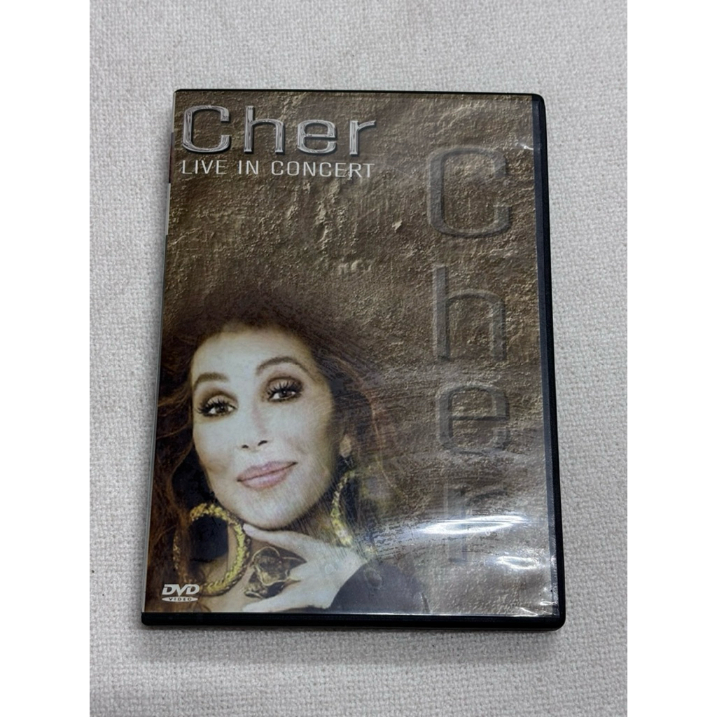 แผ่น Cd DVD Cher in Concert Do you believe? GM Music แผ่นซีดีมือสอง