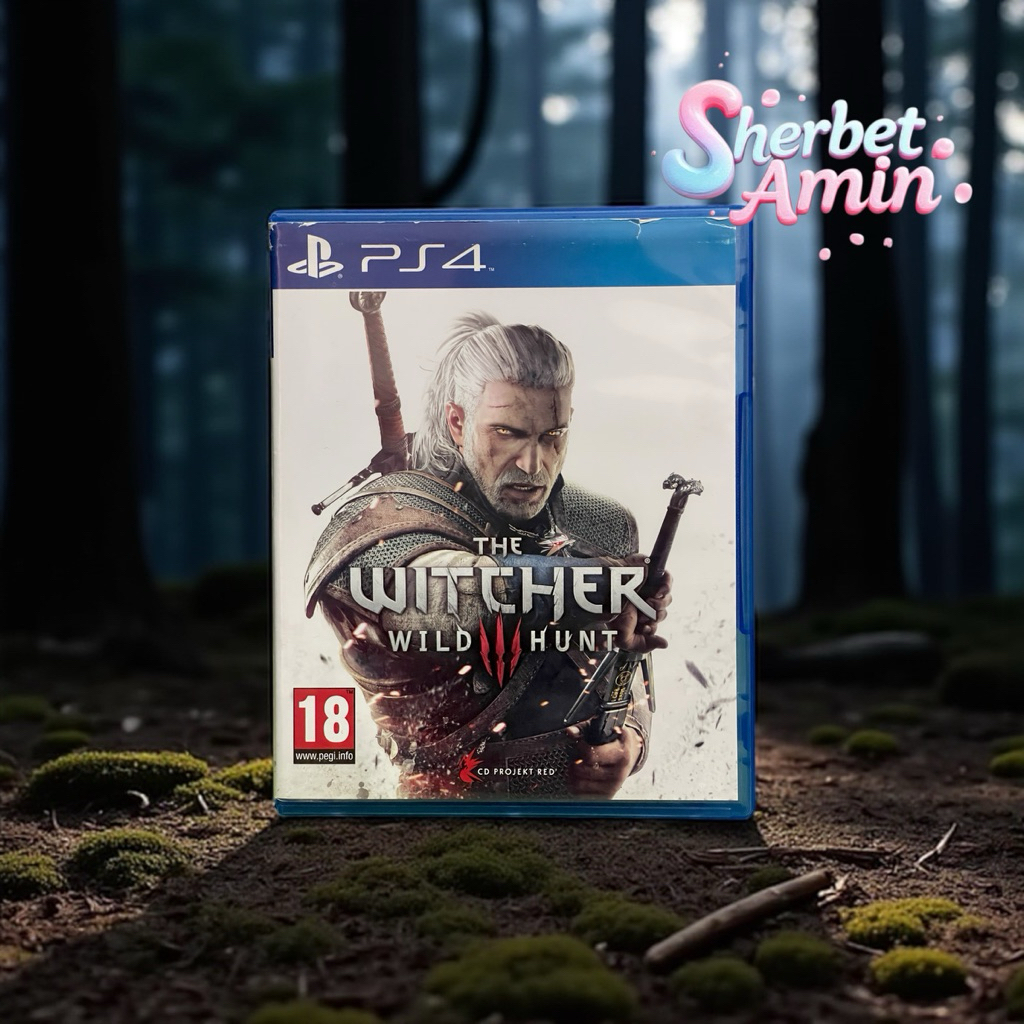 แผ่นเกม Ps4 / The Witcher 3 : Wild Hunt