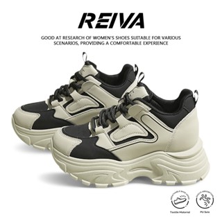 รองเท้าผ้าใบผู้หญิง รองเท้าผ้าใบส้นหนา  งานจริงตรงปก รองเท้า…