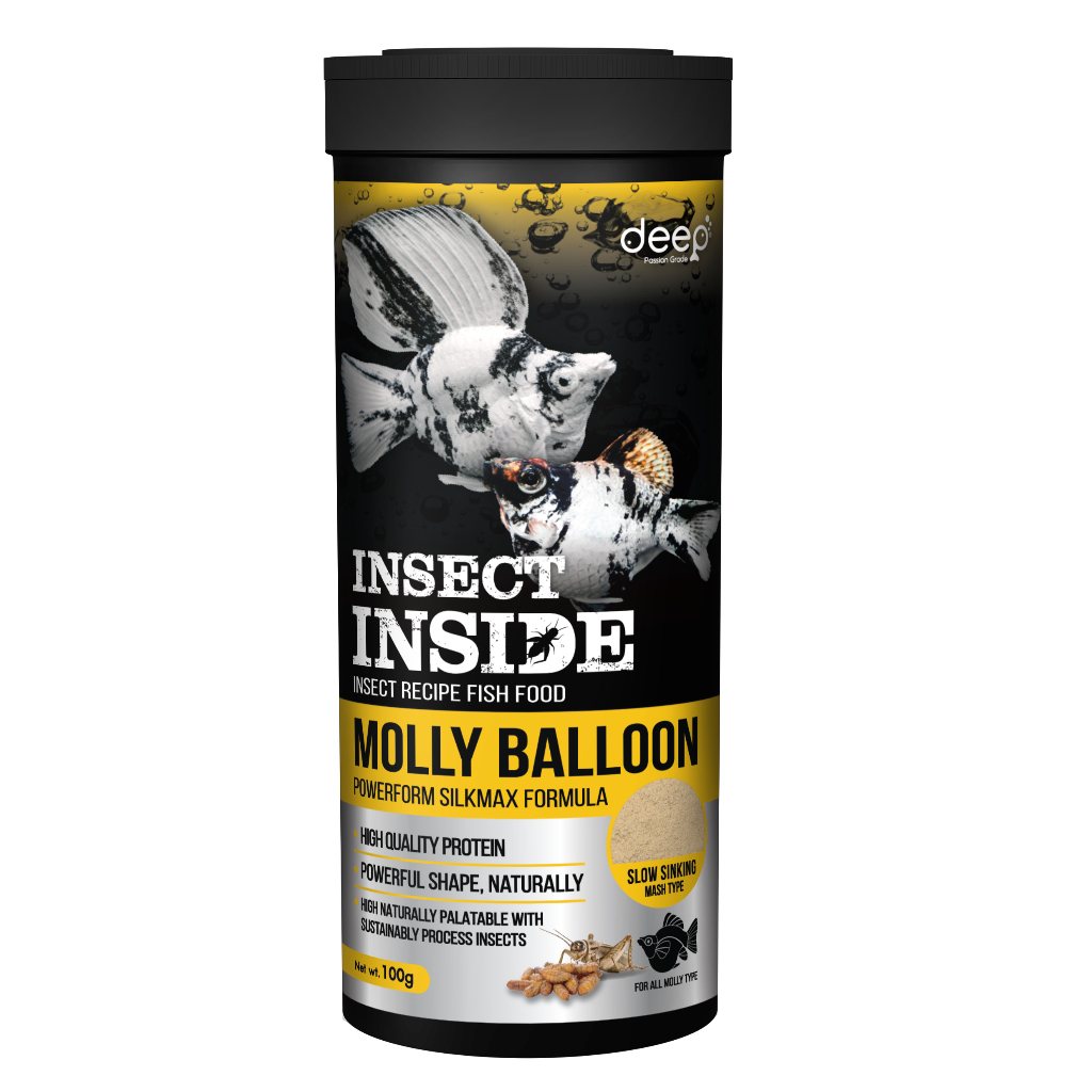 Deep Insect Inside Molly Balloon ขวดเหลือง (อาหารปั้น)