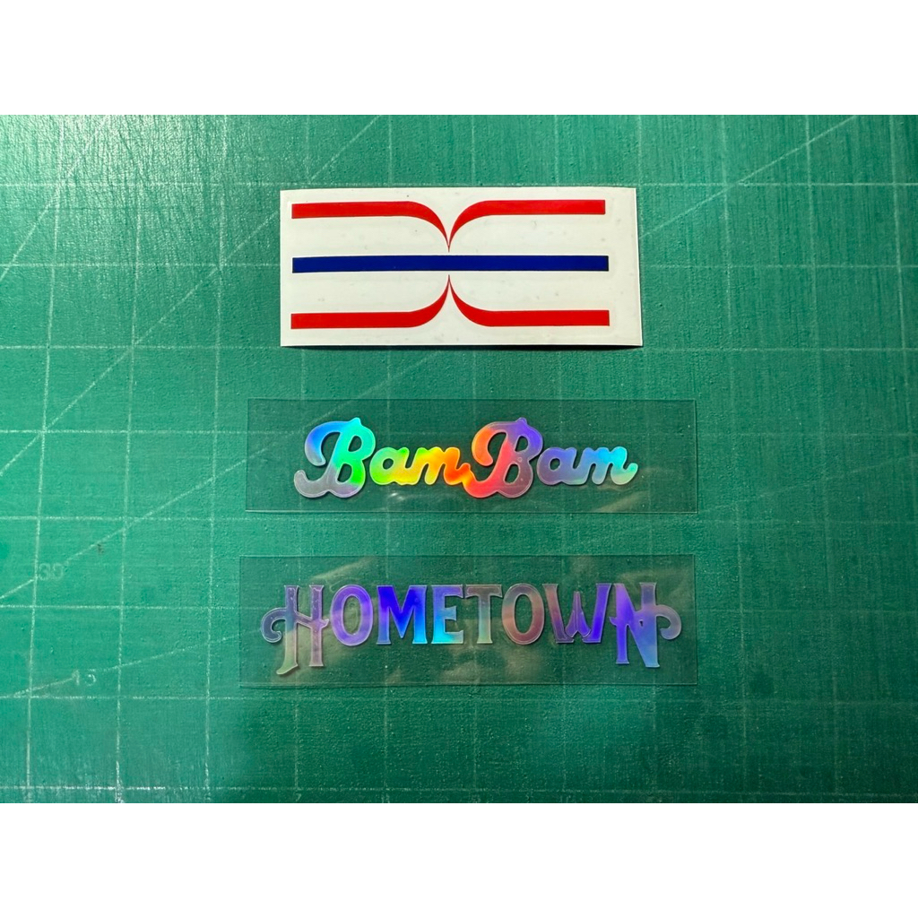 สติกเกอร์ไดคัท : HOMETOWN Set [bam bam]