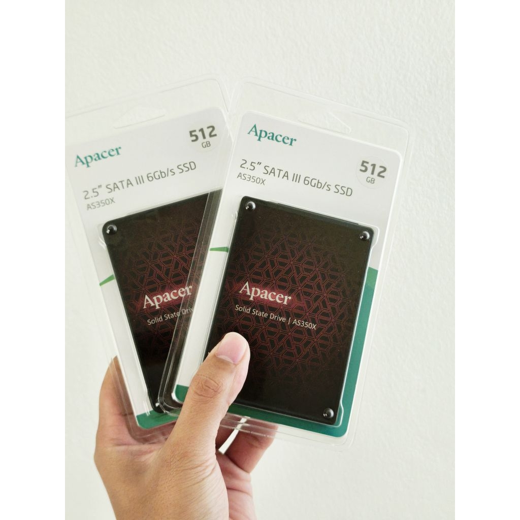 SSD Apacer AS350X 512GB มือสองของใหม่ยังไม่ผ่านการใช้งาน