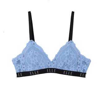ELLE Lingerie Padded bra ยกทรงรูปแบบไม่มีโครงตกแต่งลูกไม้ (ไม่รวมกางเกงใน) - LB6719