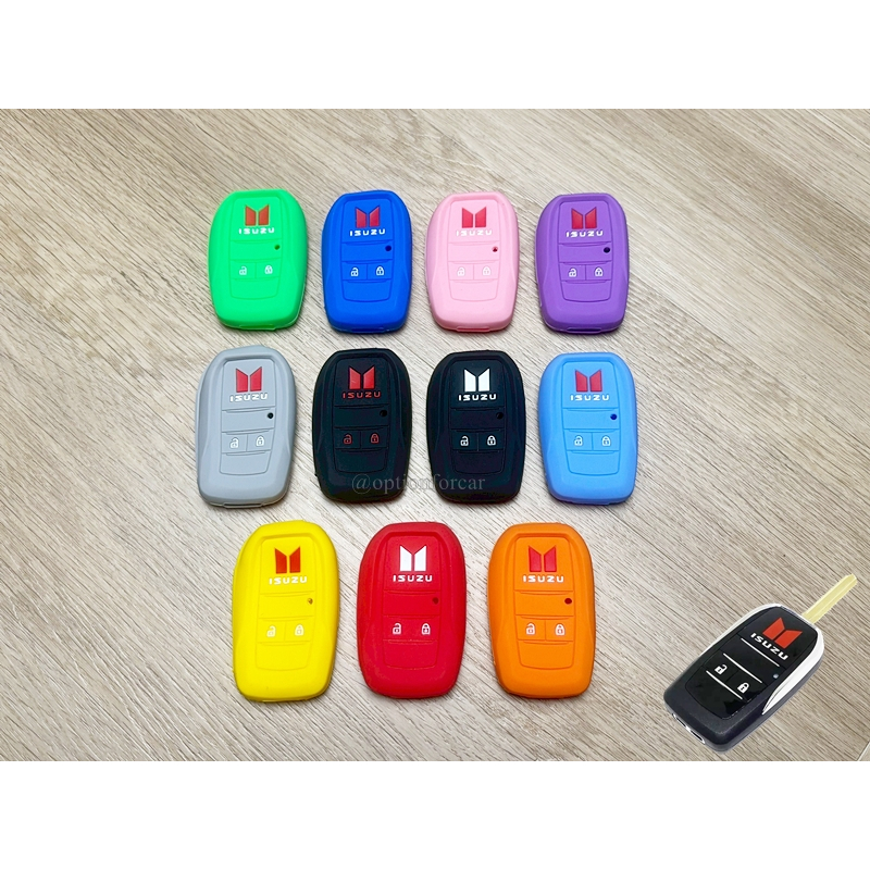 ซิลิโคนกุญแจรถ Isuzu รุ่นกดพับ