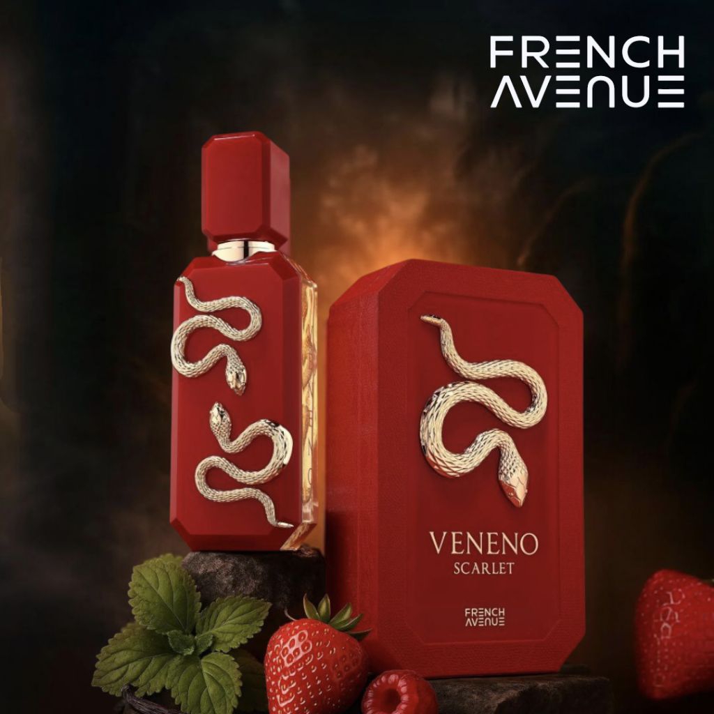 Veneno Scarlet by French Avenue 100 ml แท้💯(แดง)