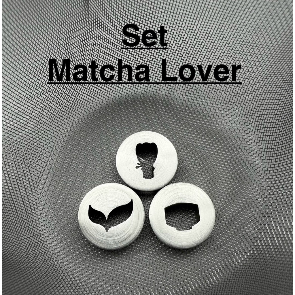 ลูกร่อนมัทฉะ ลูกเหล็กร่อนผงมัทฉะ  Matcha sifter; food grade (set Matcha lover)