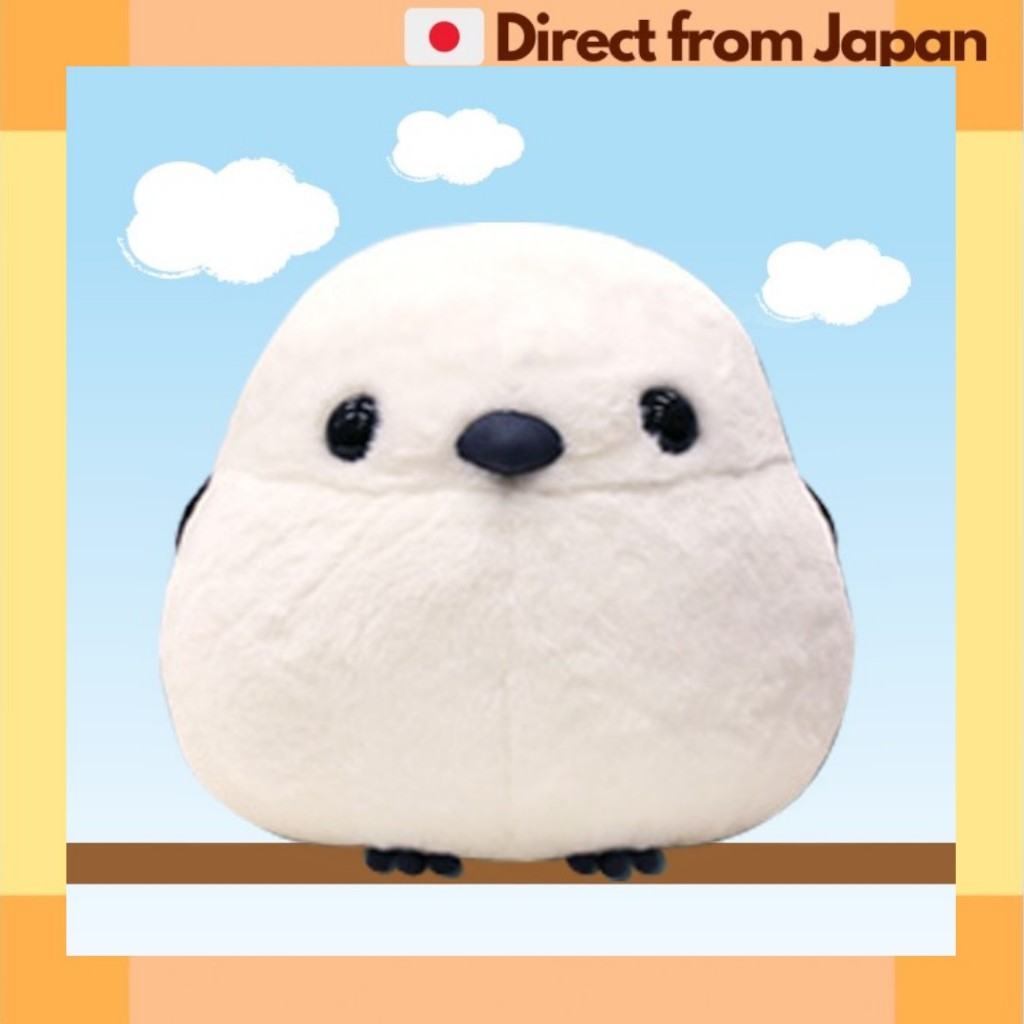 Amuse AMUFUN FukuFuku Shimaenaga Plush BIG Shimachan ตุ๊กตา Snow Fairy 702398 [ส่งตรงจากญี่ปุ่น]