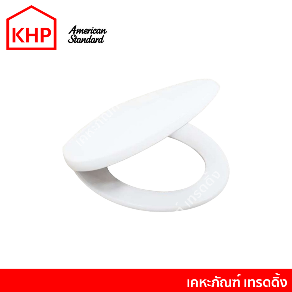AMERICAN STANDARD 4900000-WT ชุดฝารองนั่ง SLOW CLOSE ทรงรี
