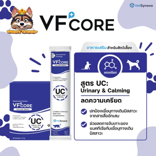 ขนมแมวเลีย VFcore ยกกล่อง(30ซอง) ไลซีน, บำรุงเลือด, บำรุงข้อต่อ, วิตามินรวม และ บำรุงไต