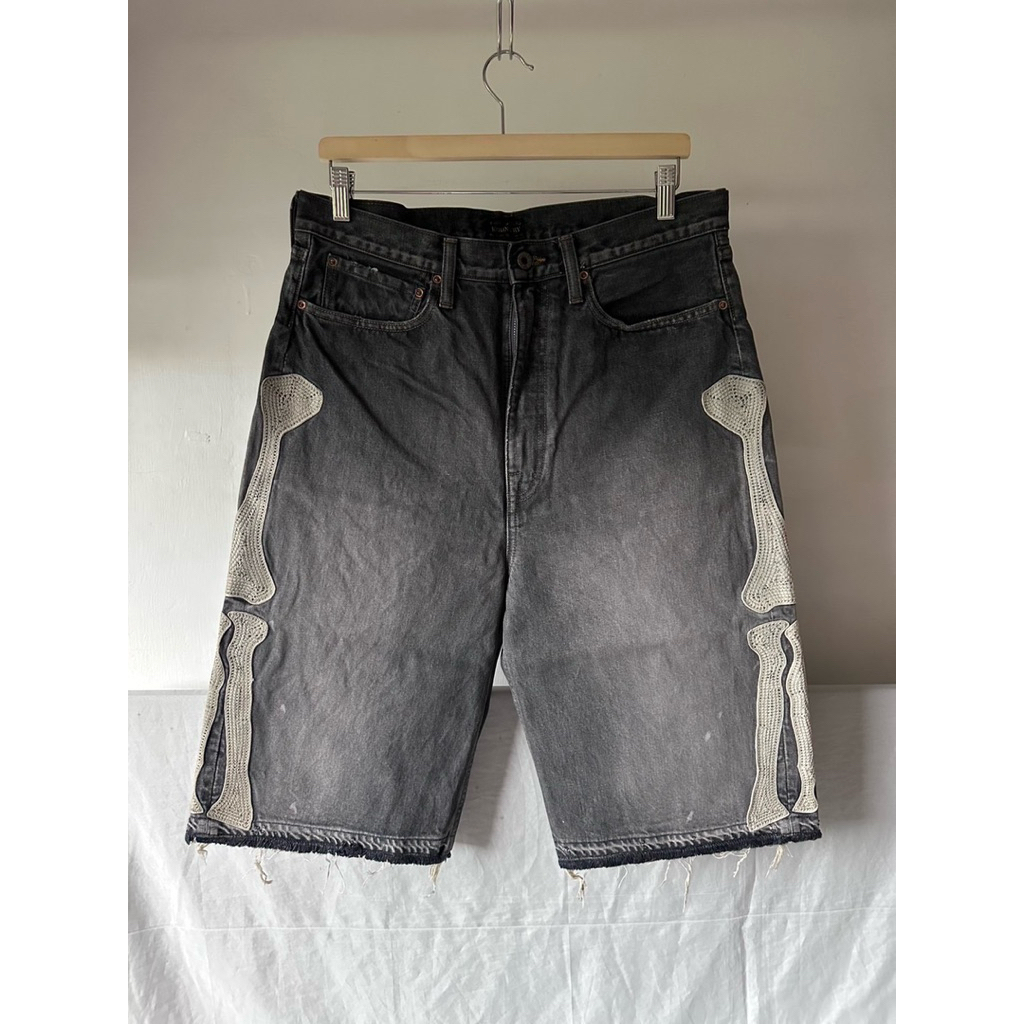Kapital bone short denim🖤