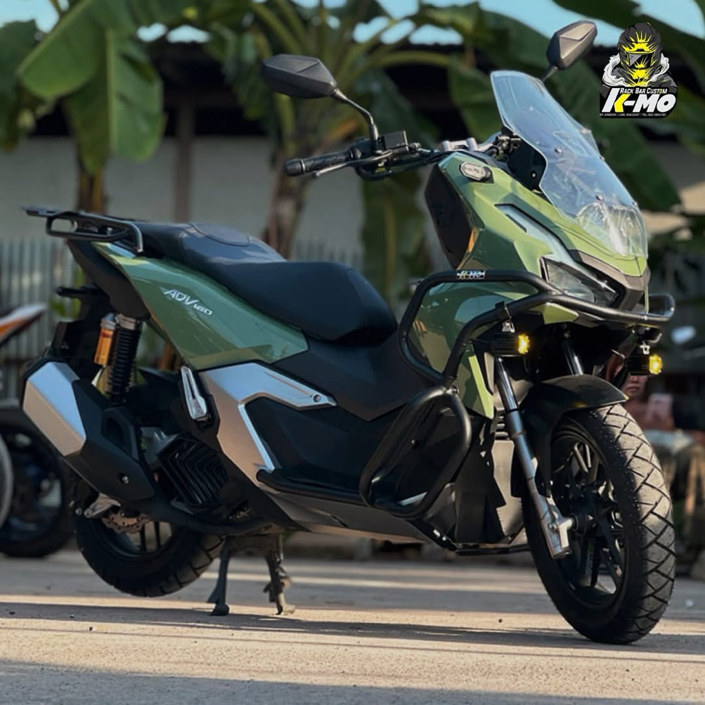 [KMO RACK BAR CUSTOM] ADV160 แคชบาร์งานคัสตอม ตรงรุ่น (อ่านรายละเอียดก่อนสั่งนะครับ)