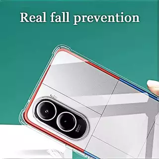 Poco M7ตรงรุ่น(ส่งในไทย)เคสTPUใสกันกระแทกแบบคลุมกล้องXiaomi Poco M7 4G