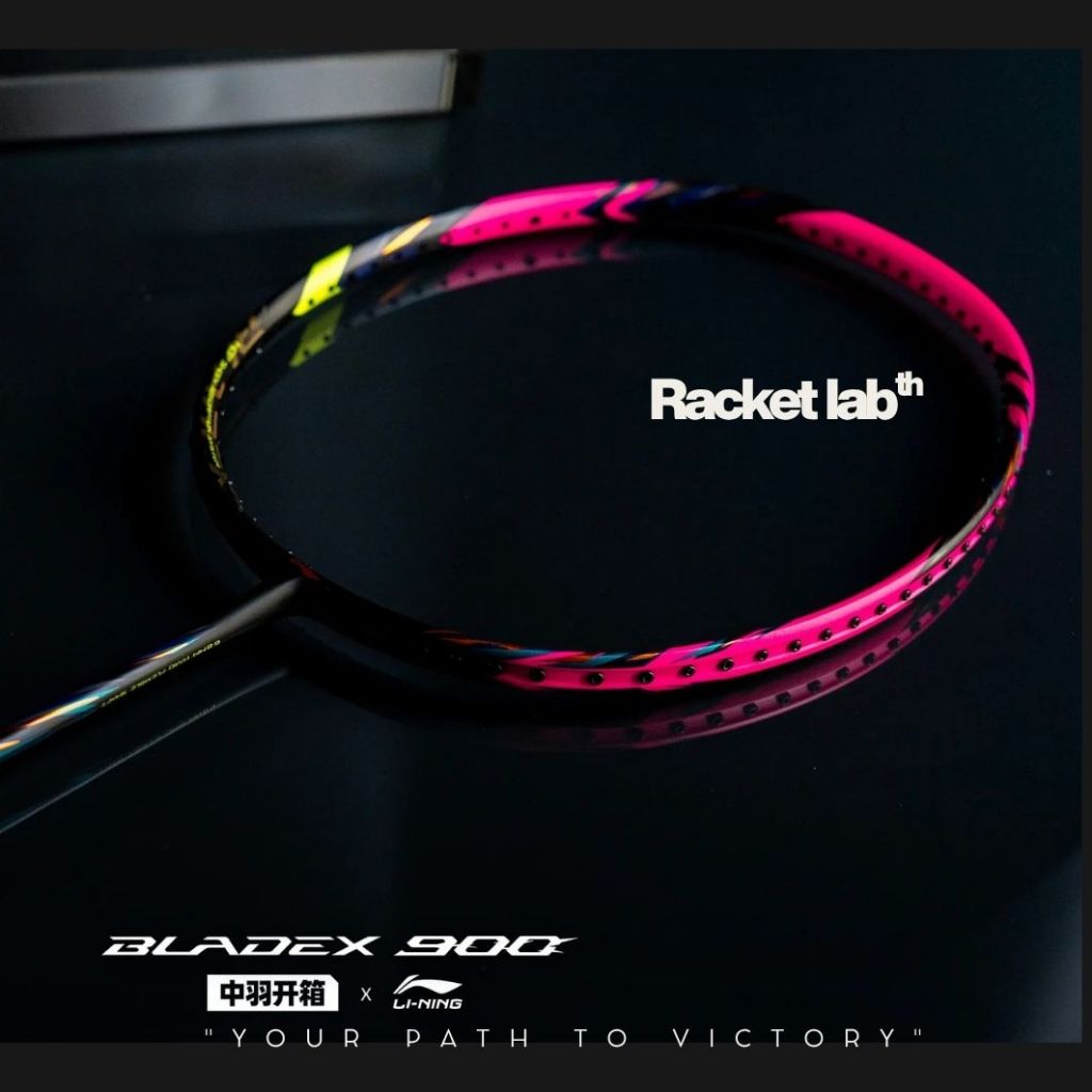 Li-Ning ไม้แบดมินตัน รุ่น BladeX 900 NEW (Turbo) 3U/4U 🩷 สินค้ารับประกันของแท้ 100% (พรีออเดอร์)