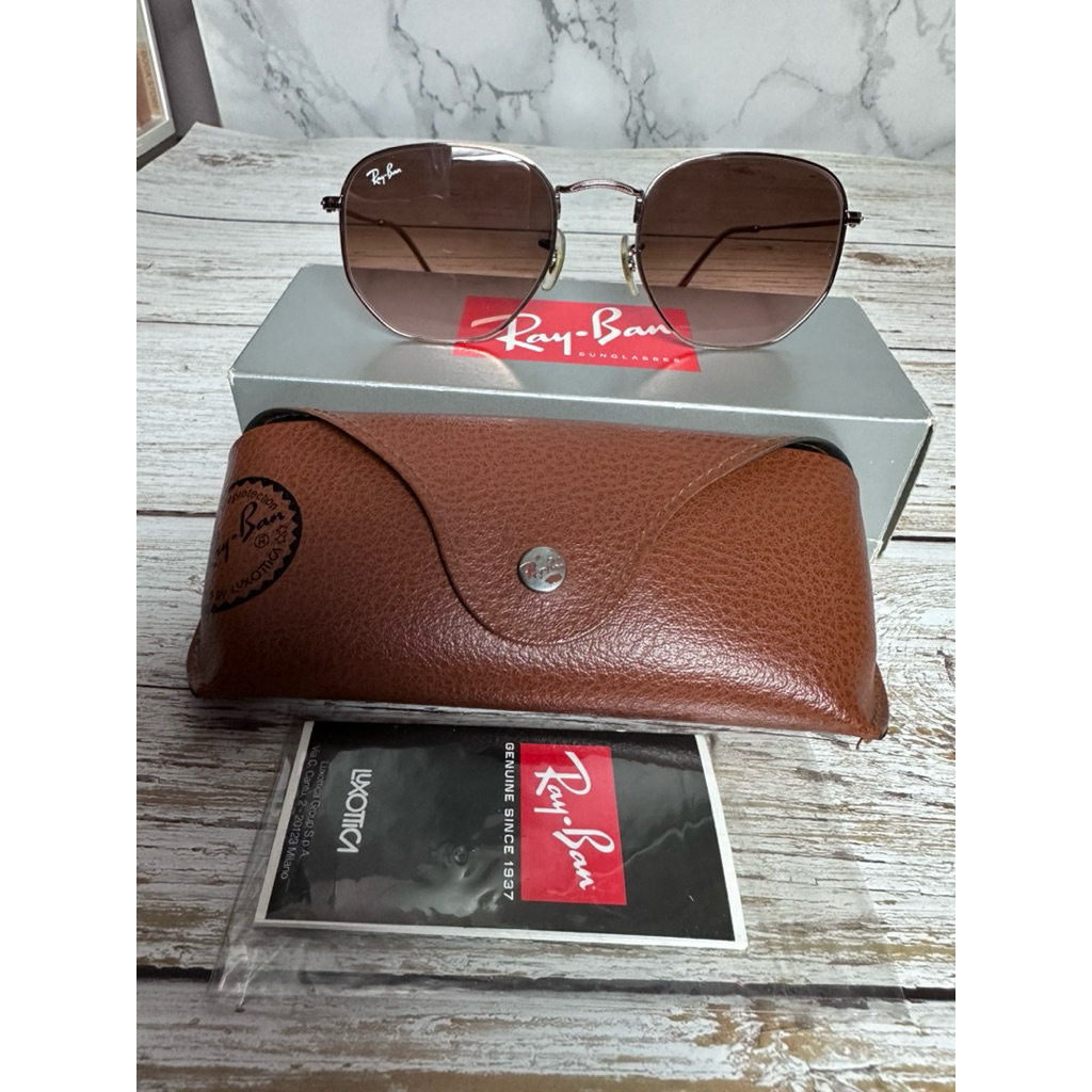 Rayban รุ่น Hexagonal 0RB3548N 54/145 เลนส์