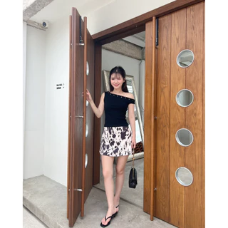 SHOP.POPO-Animal Series Skirt กระโปรงสั้นลายbambi ลายcow