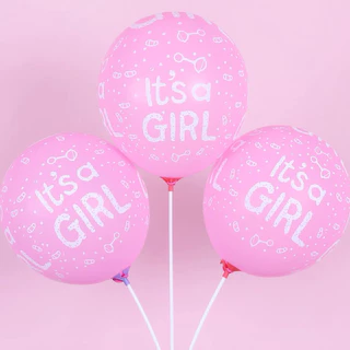 ลูกโป่ง welcome baby boy Girl ลูกโป่งทายเพศ ลูกโป่งต้อนรับแรกเกิด เด็กผู้หญิง เด็กผู้ชาย