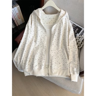 KKS⭐️พร้อมส่ง⭐️เสื้อกันหนาว เสื้อฮู้ด แขนยาว สไตล์เกาหลี ลาย…