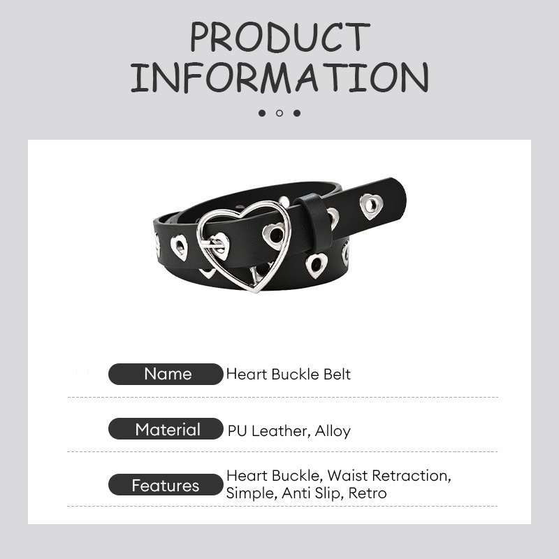 ส่งเร็ว🚚 สไตล์ฮิปฮอป เข็มขัดผู้หญิงY2k สไตล์อเมริกัน สาวฮอต ดาวสองแถวการออกแบบ ปรับได้ หนัง-Yanakala - รูปที่ 5