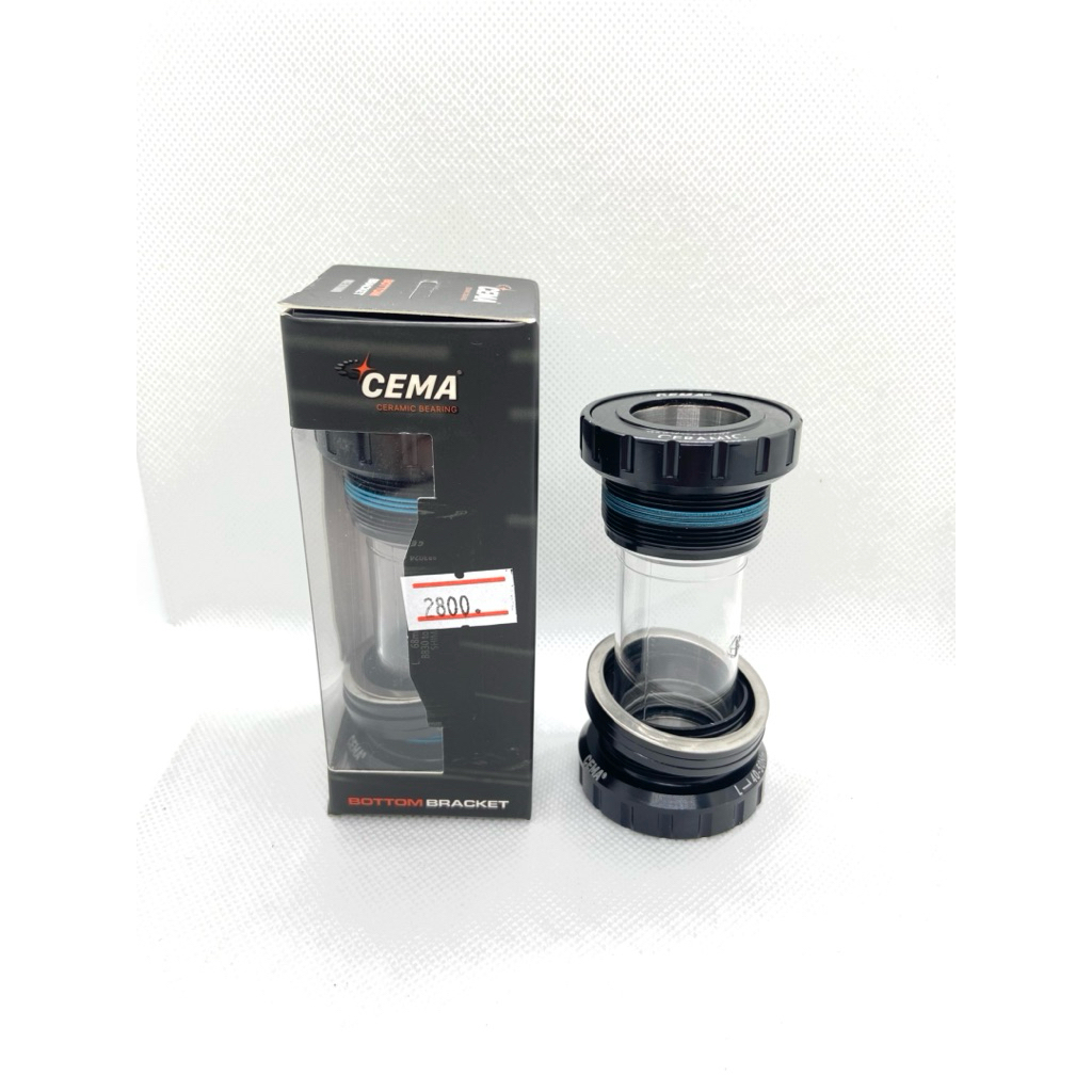 CEMA กะโหลกเกลียวอังกฤษเซรามิค BSA CERAMIC BOTTOM BRACKET BLACK แกนใน 24mm
