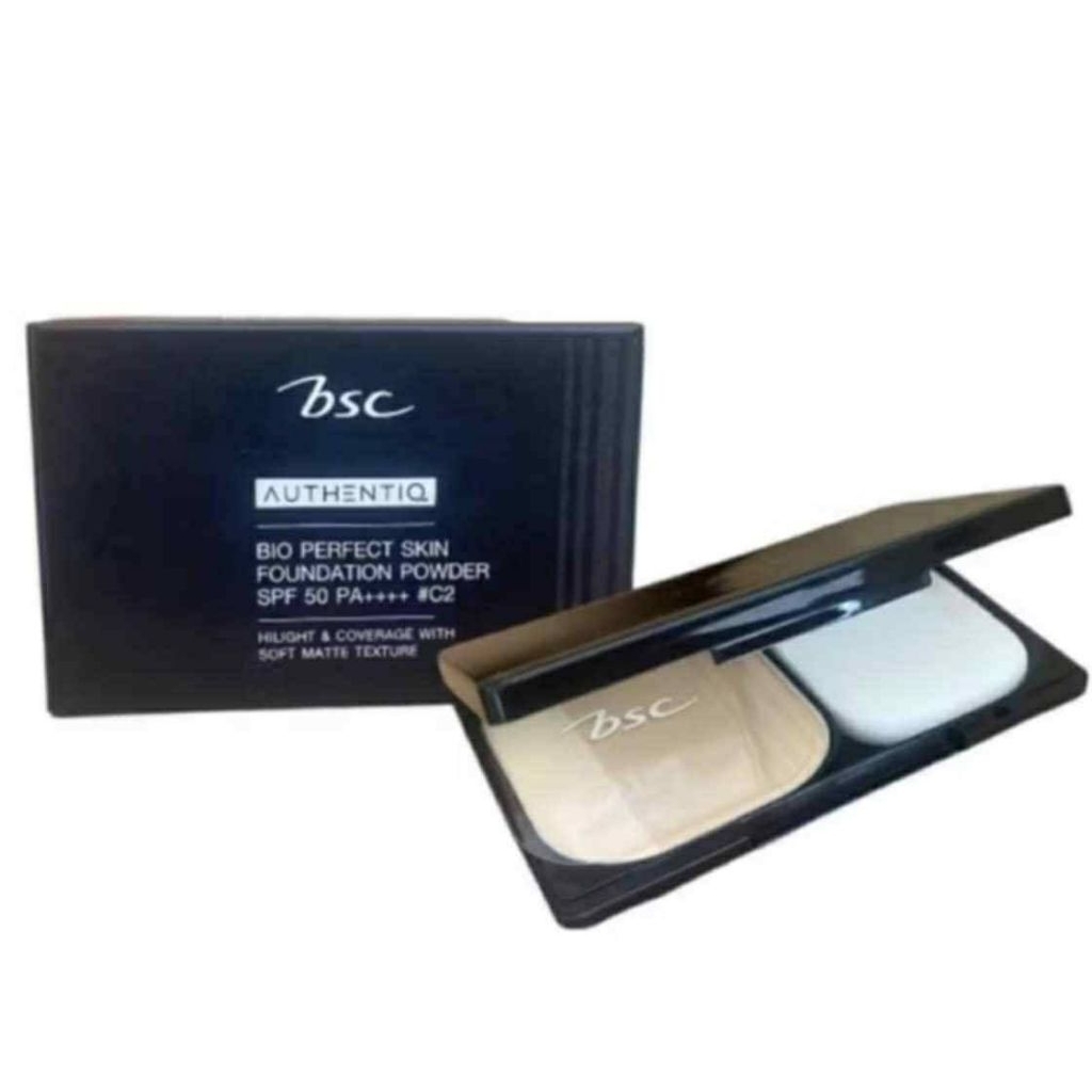 แป้ง BSC Bio Perfect Skin Foundation Powder SPF 50 PA+++  C#2 แพ็คเกจใหม่ ของแท้จากbsc