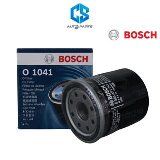 BOSCH กรองน้ำมันเครื่อง (1041) TOYOTA VIOS 1.5 ปี02-23,YARIS…