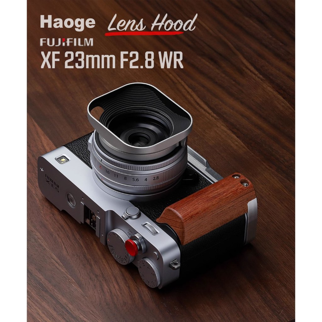 Hood Fuji 23mm F2.8 WR ฮูด Haoge LH-M36