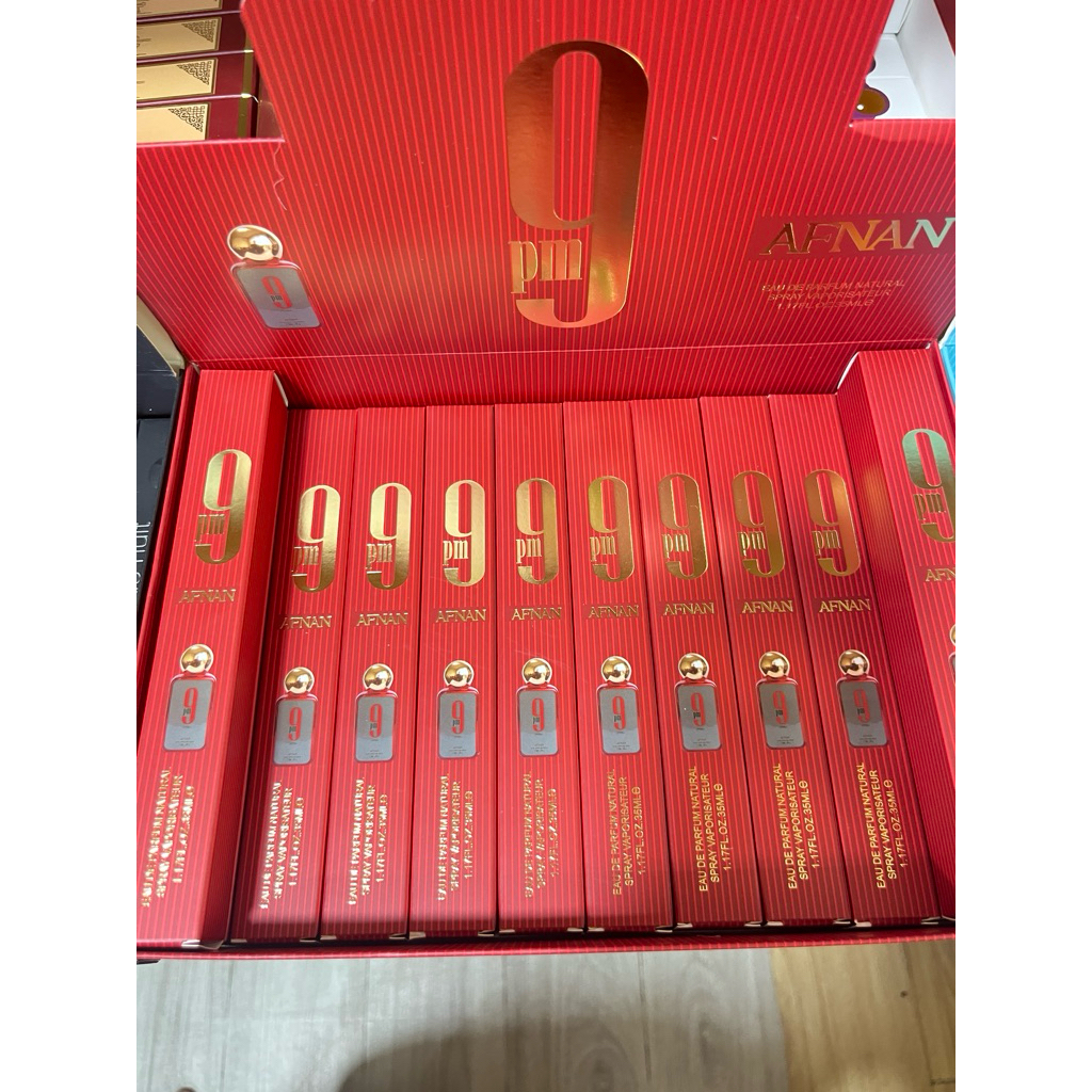 น้ำหอม pm9 afnan สีแดง 35ml