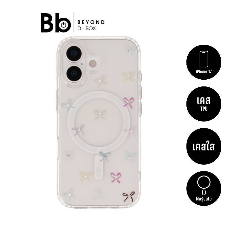 เคส QPLUS iPhone Ribbon with Magnetic by BB Beyond D-Box