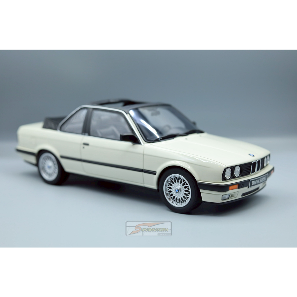 Otto 1/18 BMW e30 325i Baur TC2 convertible Alpine white