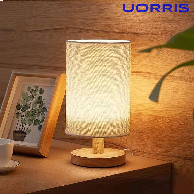 UORRIS โคมไฟหัวเตียง - โคมไฟ เสียบไฟบ้าน โคมไฟตั้งโต๊ะ โคมไฟอ่าหนังสือ LED
