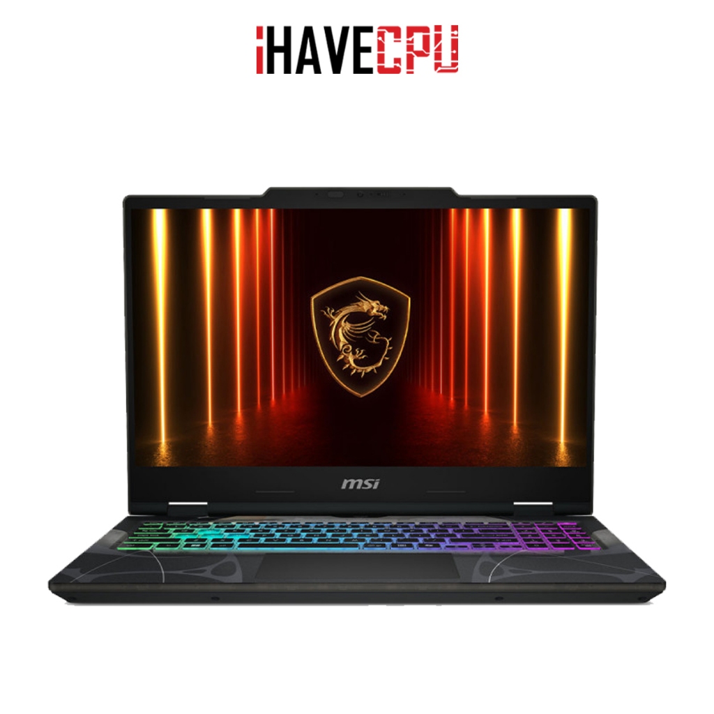 iHAVECPU NOTEBOOK (โน้ตบุ๊ค) MSI CYBORG 15 B2RWFKG-059TH (TRANSLUCENT BLACK)